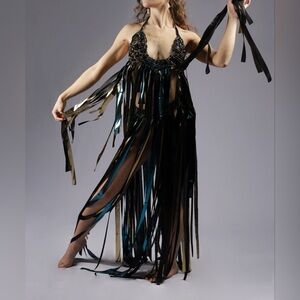 Original GoodVibeGoda Handmade Macramé Rope Dress